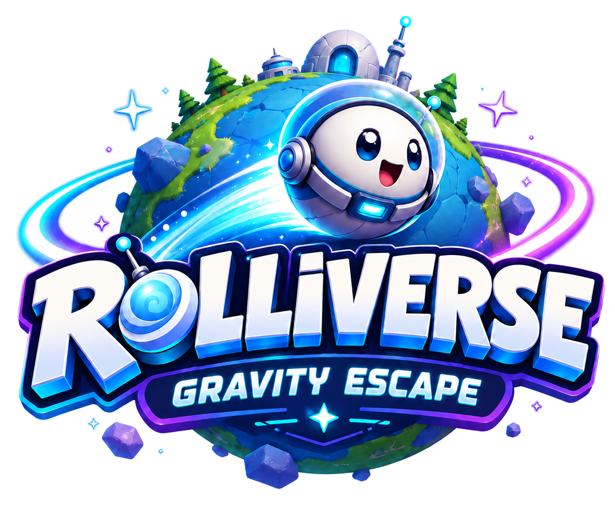 Rolliverse: Gravity Escape logo